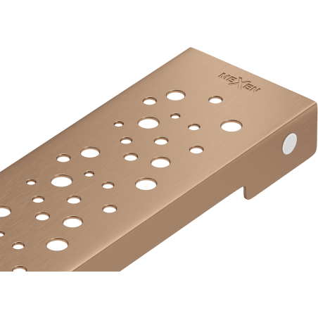 Mexen Flat M12 dangtelis linijinei nutekėjimo sistemai 50 cm, šlifuotas varis - 1C21050