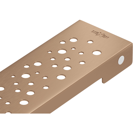 Mexen Flat M12 dangtis linijinio nutekėjimo 80 cm, šlifuotas varis - 1C21080