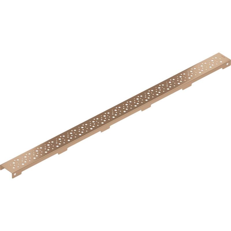 Mexen Flat M12 dangtis linijinio nutekėjimo 80 cm, šlifuotas varis - 1C21080