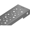 Mexen Flat M12 linijinio nutekėjimo dangtis 80 cm, gun gray šlifuotas - 1E21080
