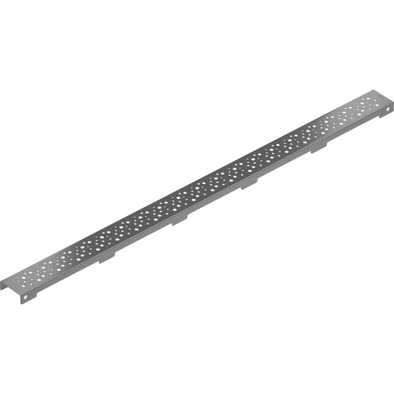 Mexen Flat M12 linijinio nutekėjimo dangtis 80 cm, gun gray šlifuotas - 1E21080