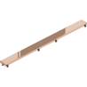 Mexen Flat M13 kaukė 2 viename linijiniam nutekėjimui 70 cm, rožinis auksas - 1619070