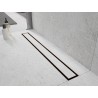 Mexen Flat M13 dvipusė linijinio nutekėjimo dangtis 2 viename, 80 cm, rožinis auksas - 1619080