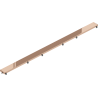 Mexen Flat M13 dangtis 2 viename linijinio nutekėjimo 90 cm, rožinis auksas - 1619090