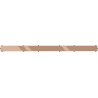 Mexen Flat M13 dangtis 2 viename linijinio nutekėjimo 90 cm, rožinis auksas - 1619090