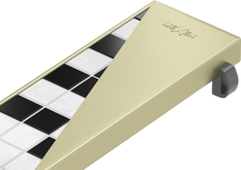 Mexen Flat M13 dangtis 2in1 linijiniam nutekėjimui 50 cm, auksinė šlifuota - 1A19050