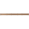 Mexen Flat M13 uždengimas 2in1 linijiniam nutekėjimui 100 cm, šlifuotas varis - 1C19100