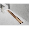Mexen Flat M13 uždengimas 2in1 linijiniam nutekėjimui 100 cm, šlifuotas varis - 1C19100