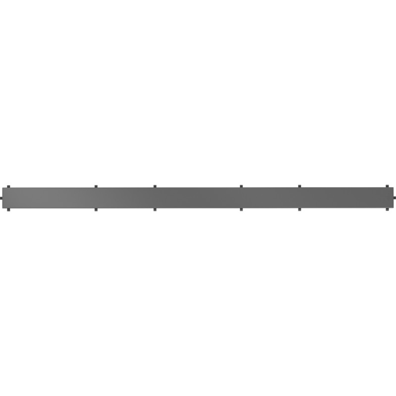 Mexen Flat M13 dangtis 2 viename linijiniam nutekėjimui 80 cm, šlifuota ginklų pilka - 1E19080