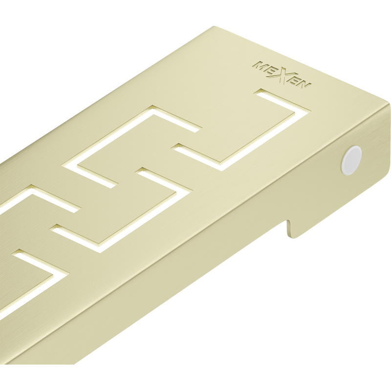 Mexen Flat M15 lineinis nutekėjimo dangtelis 70 cm, aukso šepetėlis - 1A24070