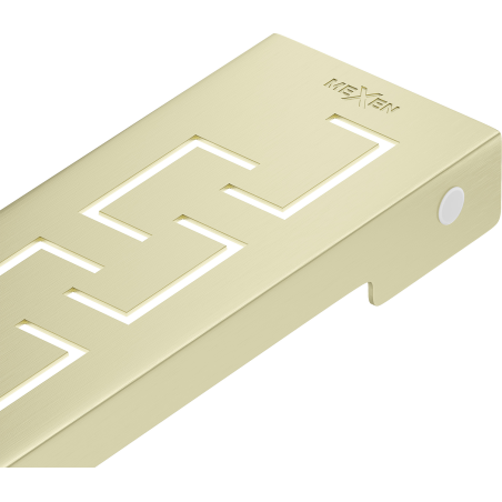 Mexen Flat M15 dangtis linijiniam nutekamui 100 cm, auksinis šepečiuotas - 1A24100