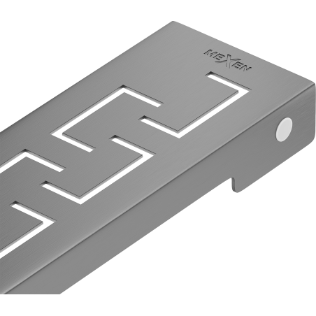 Mexen Flat M15 dangtelis linijiniam nutekėjimui 60 cm, pilko šepetėlio apdaila - 1E24060