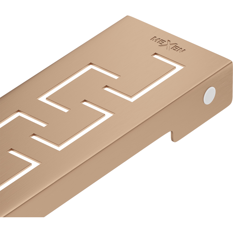 Mexen Flat M15 kaukė linijiniam nutekėjimui 60 cm, šlifuotas varis - 1C24060