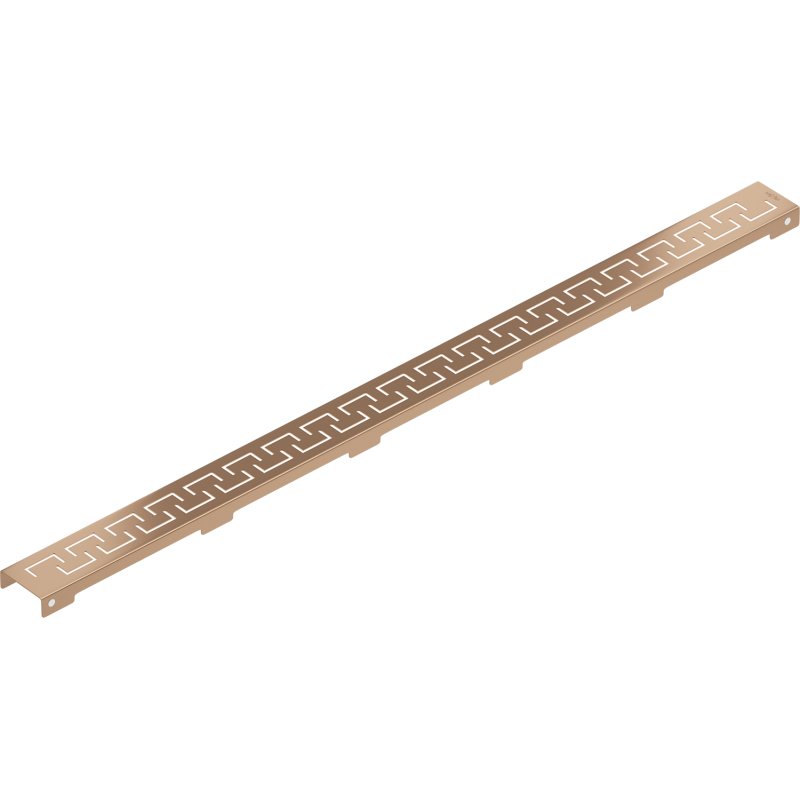 Mexen Flat M15 apdaila linijiniam nutekėjimui 80 cm, šepečiu poliruotas varis - 1C24080