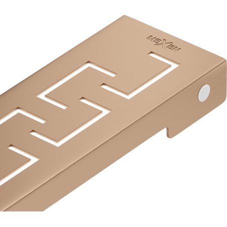 Mexen Flat M15 linijinio nutekėjimo dangtelis 90 cm, šlifuotas varis - 1C24090