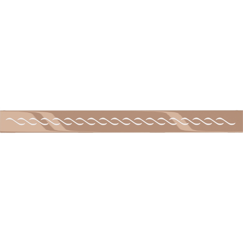 Mexen Flat M18 linijinio nutekėjimo dangtis 60 cm, rausvas auksas - 1623060