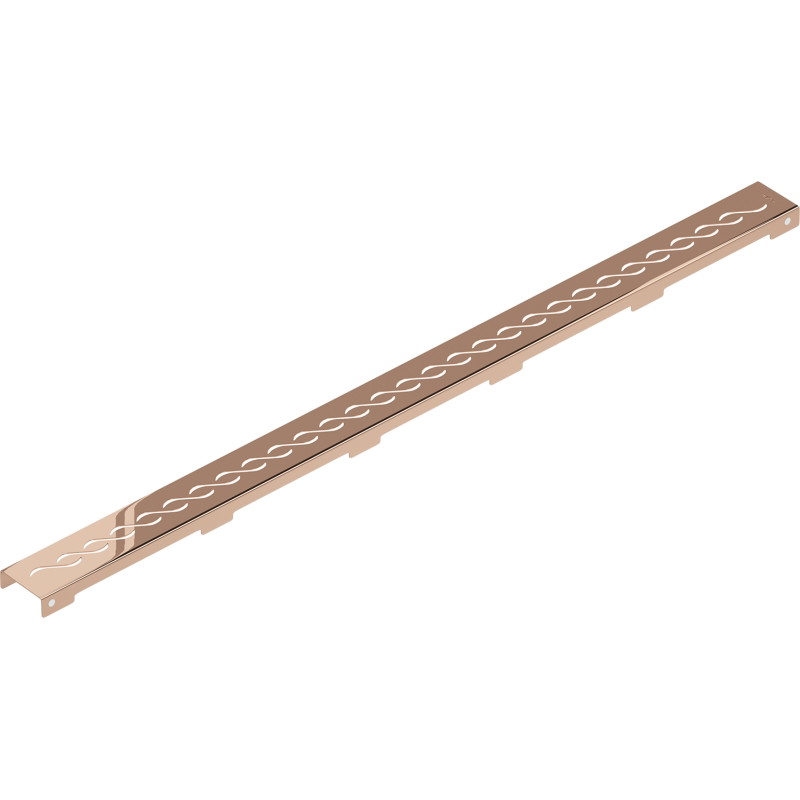 Mexen Flat M18 linijinio nuotėkio dangtelis 80 cm, rausvas auksas - 1623080
