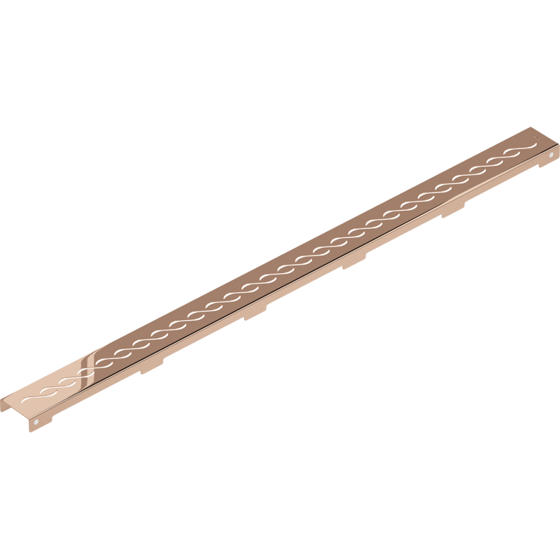 Mexen Flat M18 maskuojanti dangtelis linijiniam nutekejimui 90 cm, rožinis auksas - 1623090