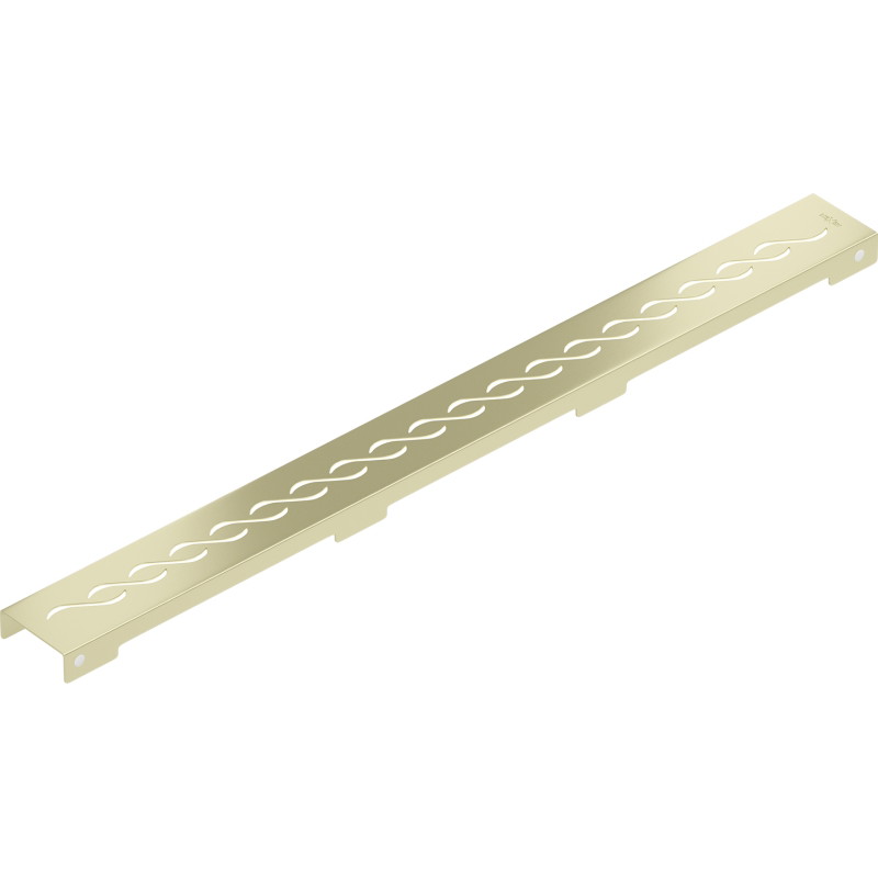 Mexen Flat M18 dangtelis linijiniam kanalizacijos 70 cm, auksinis šepetys - 1A23070