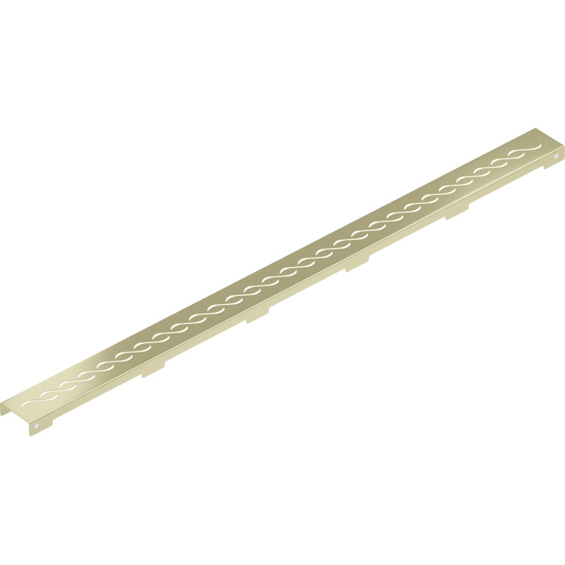 Mexen Flat M18 dangtis linijiniam nutekėjimui 100 cm, šlifuotas auksinis - 1A23100