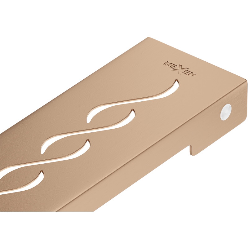 Mexen Flat M18 maskuoklis linijinio nutekėjimo 60 cm, šlifuotas varis - 1C23060