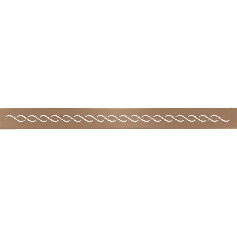 Mexen Flat M18 maskuoklis linijinio nutekėjimo 60 cm, šlifuotas varis - 1C23060