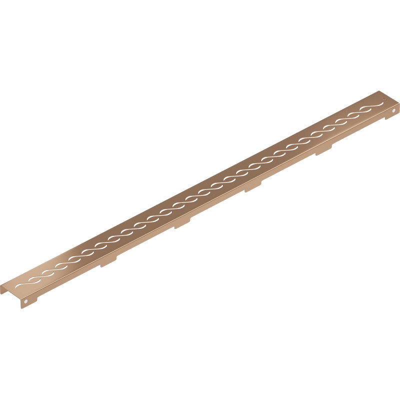 Mexen Flat M18 dangtelis linijiniai nutekėjimui 100 cm, šlifuotas varis - 1C23100