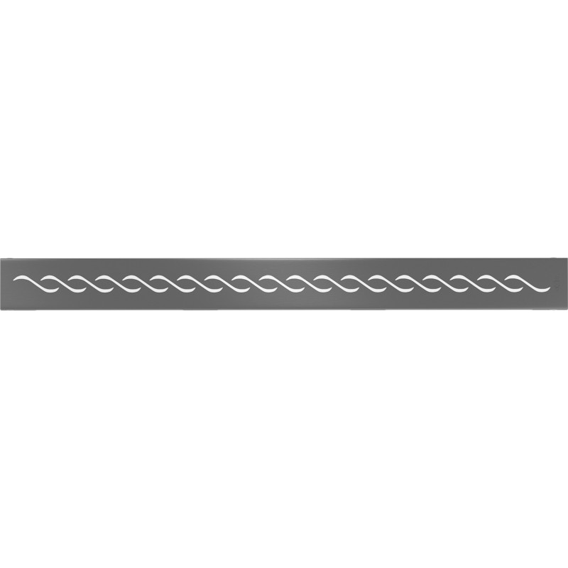 Mexen Flat M18 dangtis linijinio nutekėjimo sistemai, 60 cm, šepetėlio pistoletas pilkas - 1E23060
