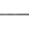 Mexen Flat M18 linijinio nutekėjimo dangtelis, 90 cm, šešėlinė pilka šlifuota - 1E23090