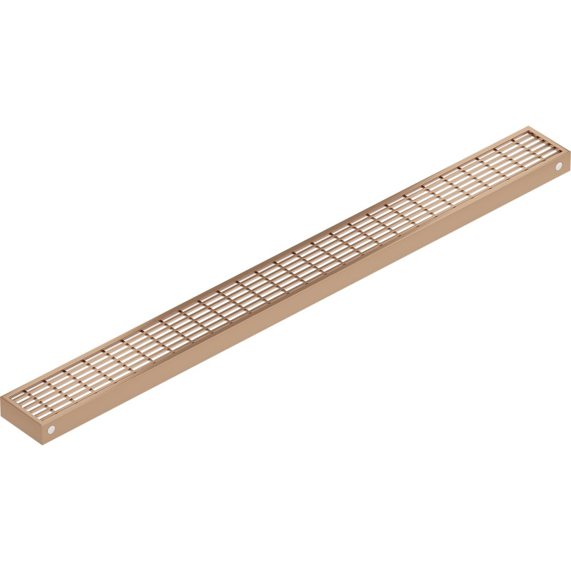Mexen Flat M33 nutekėjimo dangtelis linijiniam nutekėjimui 50 cm, šepečiu šlifuotas varis - 1C33050