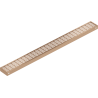 Mexen Flat M33 dangtis linijiniam nutekėjimui 70 cm, šlifuota varis - 1C33070