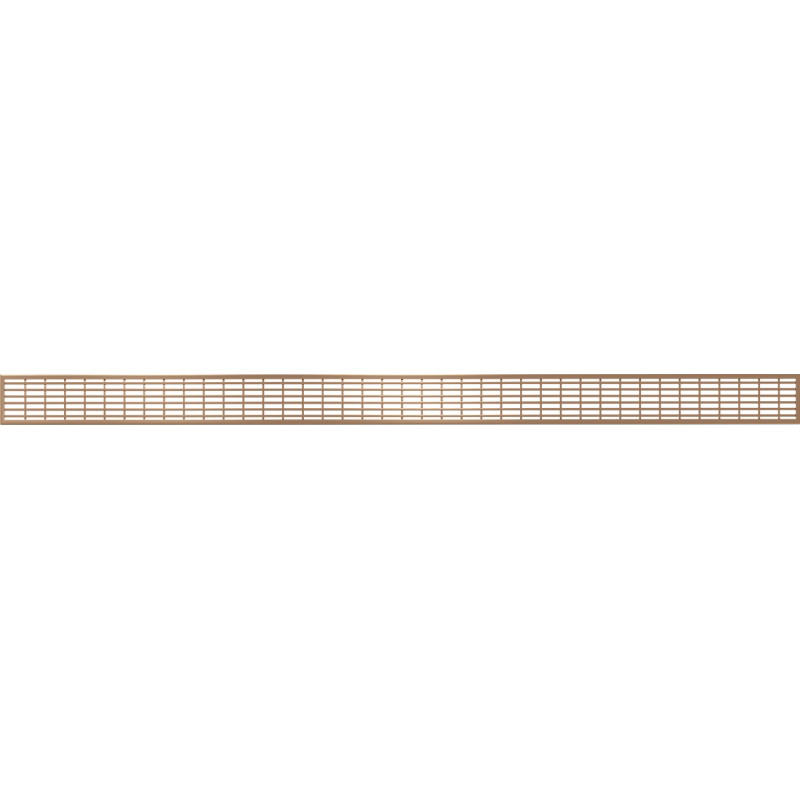 Mexen Flat M33 dangtelis linijiniam nutekėjimui 100 cm, šlifuota varis - 1C33100