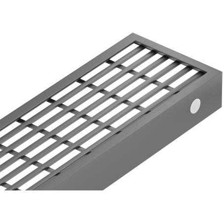 Mexen Flat M33 dangtelis linijiniam nutekėjimui 50 cm, šešėlinė pilka matinė - 1E33050
