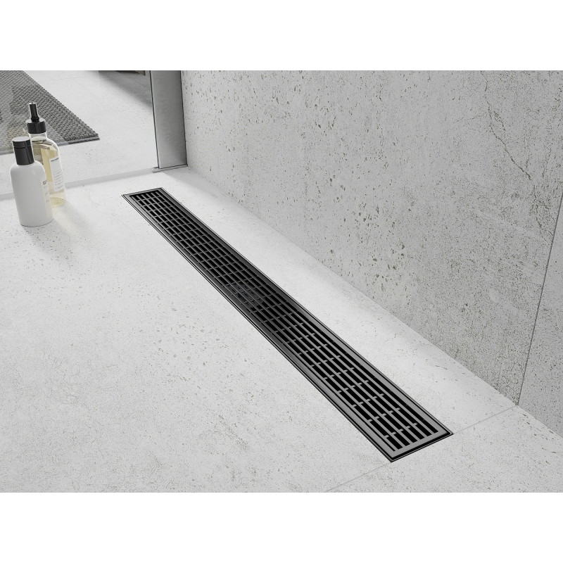 Mexen Flat M33 dangtelis linijiniam nutekėjimui 50 cm, šešėlinė pilka matinė - 1E33050