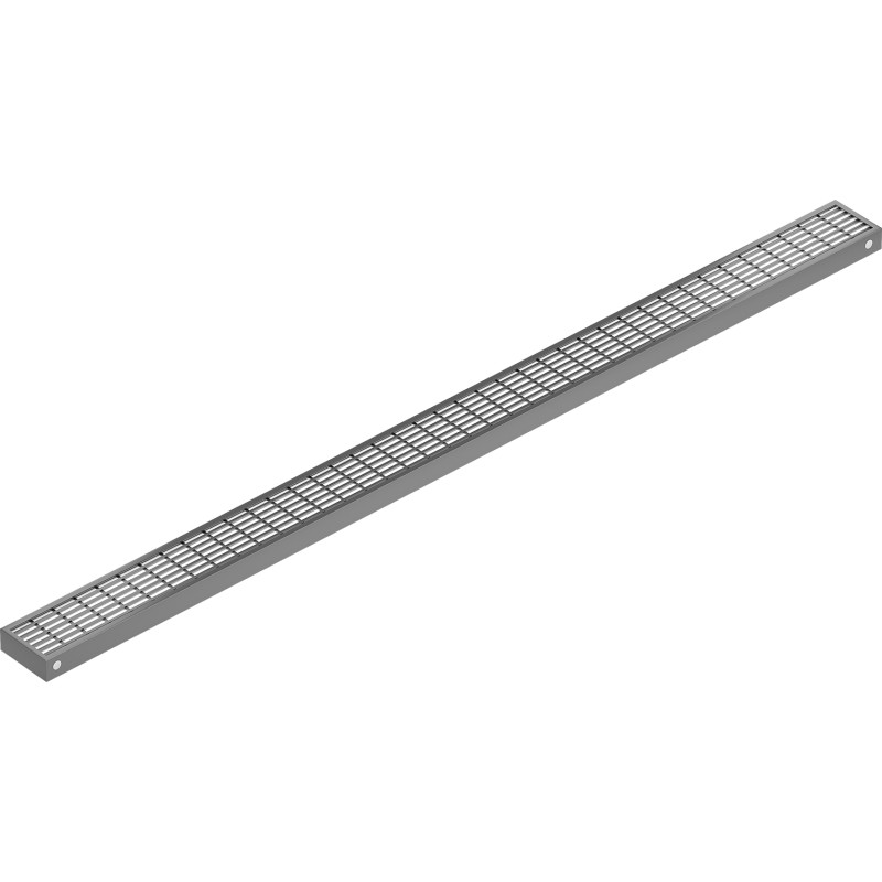 Mexen Flat M33 apdaila linijiniam latakui 90 cm, gun gray šlifuotas - 1E33090