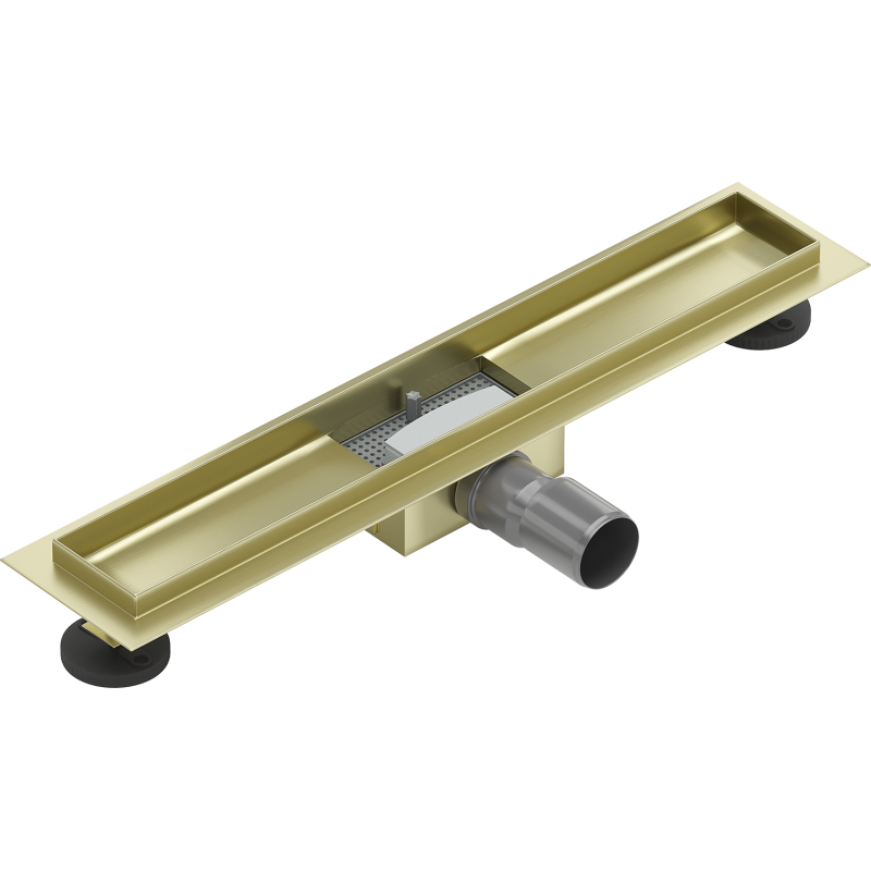 Mexen Flat korpus linijinio nutekėjimo 50 cm, aukso spalvos šlifuotas - 1A15050