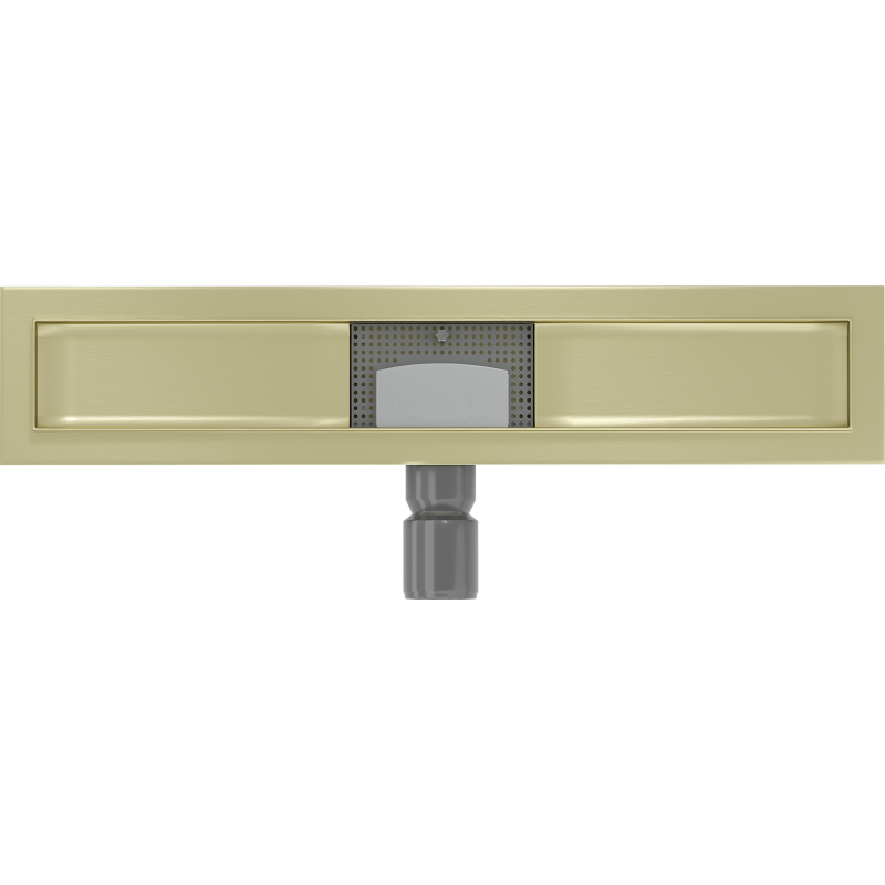 Mexen Flat linijinio nutekėjimo kūnas 60 cm, matinė auksinė - 1A15060