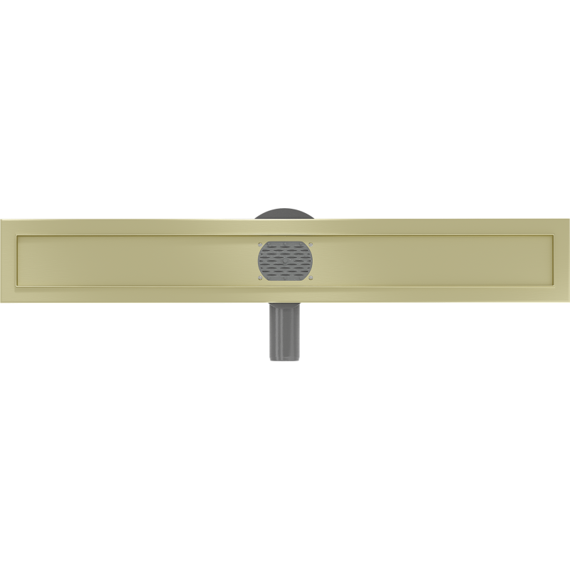 Mexen Flat 360° sukežtinamas sukti linijinio nutekėjimo korpusas 70 cm, auksinis šlifuotas - 1A40070