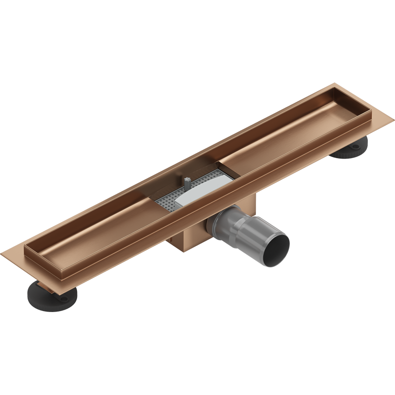 Mexen Flat 60 cm linijinio nutekėjimo korpusas, šlifuotas varis - 1C15060