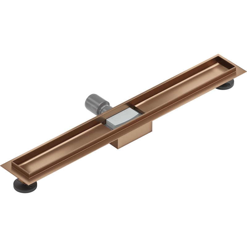 Mexen Flat kanalas tiesiniam nutekėjimui 70 cm, šlifuota varis - 1C15070