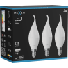 Mexen Nova 3x LED lemputė žvakės formos E14, C37, 5W, Neutralus - 4000K, 525 lm - L106-E14-0540-01x03