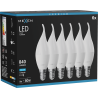 Mexen Nova 6x LED lemputė liepsnelė E14, C37, 8W, Šalta - 6500K, 840 lm - L106-E14-0865-01x06