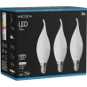 Mexen Nova 3x LED lemputė žvakė E14, C37, 10W, Neutralus - 4000K, 1055 lm - L106-E14-1040-01x03