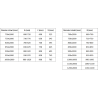 Mexen Exo-BR 3S 3-sienių atsiveriančia duso kabina 90 x 75 cm, permatoma, juoda - 8181-090-075-70-00-3S