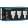 Mexen Nova 3x LED lemputė GU10, 12W, Šilta - 3000K, 1260 lm - L108-GU10-1230-01x03
