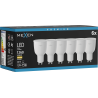 Mexen Nova 6x LED lemputė GU10, 12W, Šilta - 3000K, 1260 lm - L108-GU10-1230-01x06