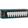 Mexen Nova 10x LED lemputė GU10, 12W, Neutralus - 4000K, 1260 lm - L108-GU10-1240-01x10