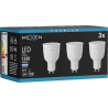 Mexen Nova 3x LED lemputė GU10, 12W, Šalta - 6500K, 1260 lm - L108-GU10-1265-01x03