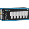 Mexen Nova 6x LED lemputė GU10, 12W, Šalta - 6500K, 1260 lm - L108-GU10-1265-01x06