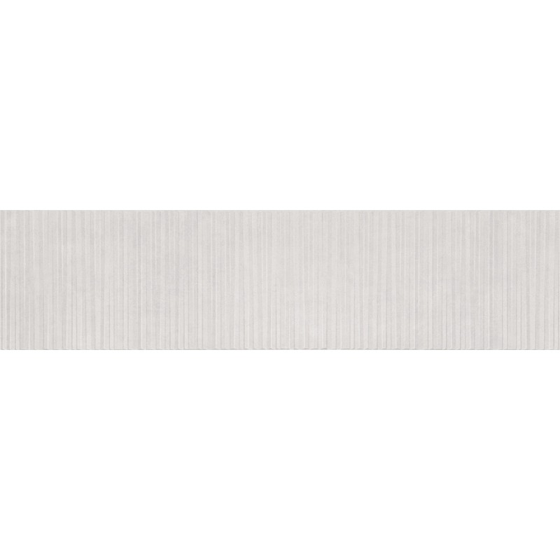 Mexen Living Mayolica Bianco glazūruotas rektifikuotas G1, sienų plytelė 120 x 30 cm, matinė - TL714-120-030-50